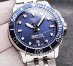 Copy Tissot Seastar 1000 Powermatic 80 Watch Navy Dial 42mm